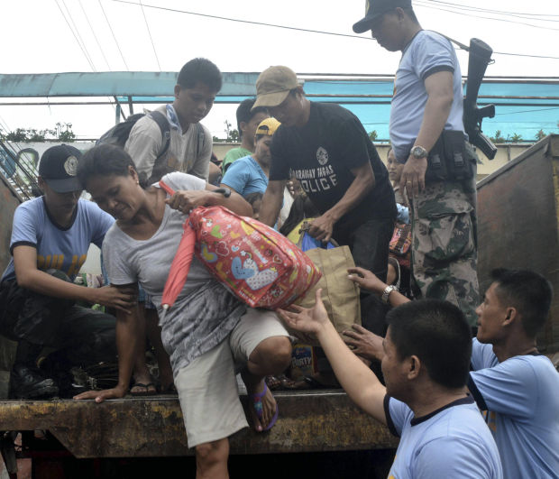 Typhoon in the Philippines