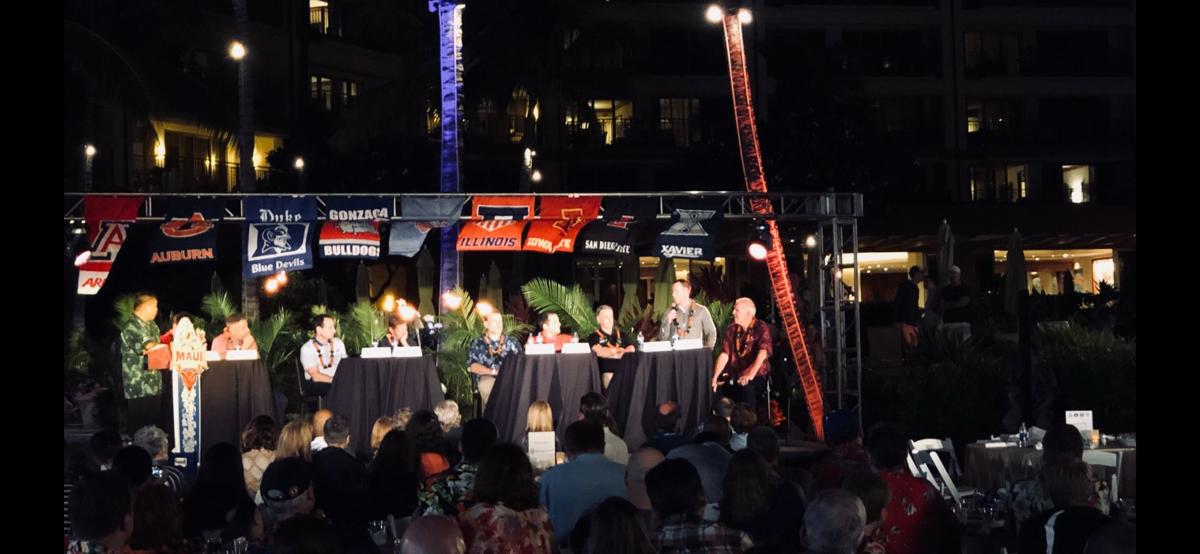 Maui Invitational beachside banquet