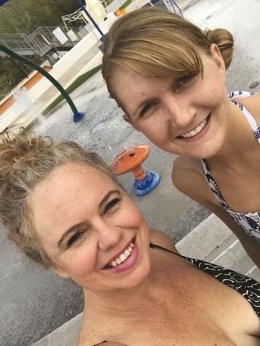 Oro Valley Aquatic Center Angela and Johanna