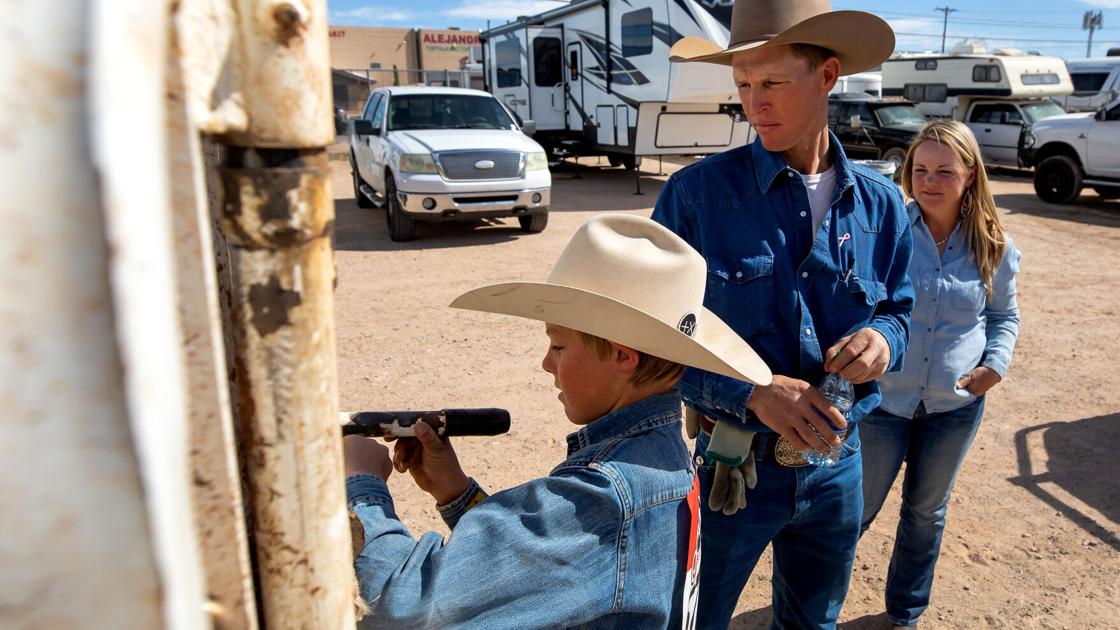 Rodeo roper Traven Todd, 12, following in father's footsteps | Sports ...