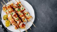 Margarita-marinade turns chicken kebab dish into a party