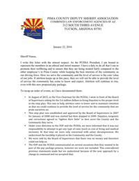 Letter to Chris Nanos from deputy association
