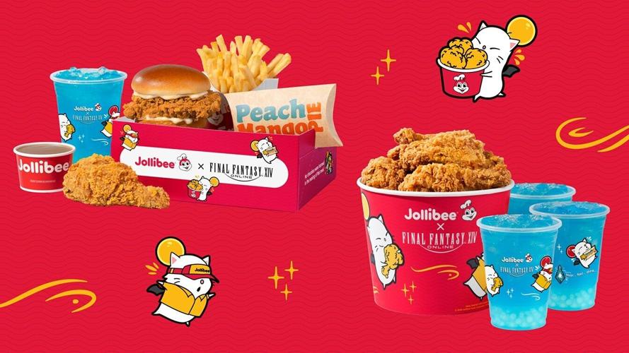 Jollibee and FINAL FANTASY XIV Launch Delicious, Limited-Time Collaboration on April 21, Featuring an Entertaining "Eat Chicken" In-Game Emote, Themed Meals and Exclusive Merch