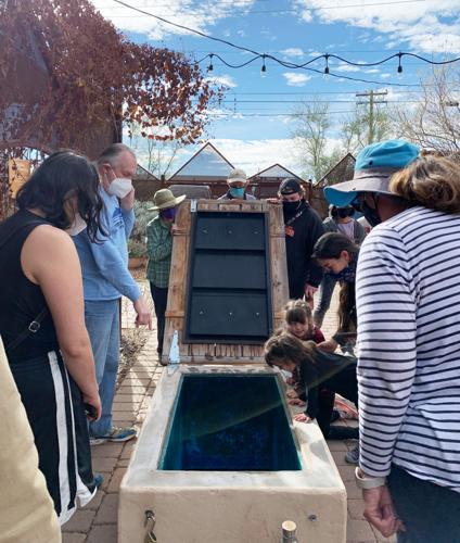 10,000-gallon cistern