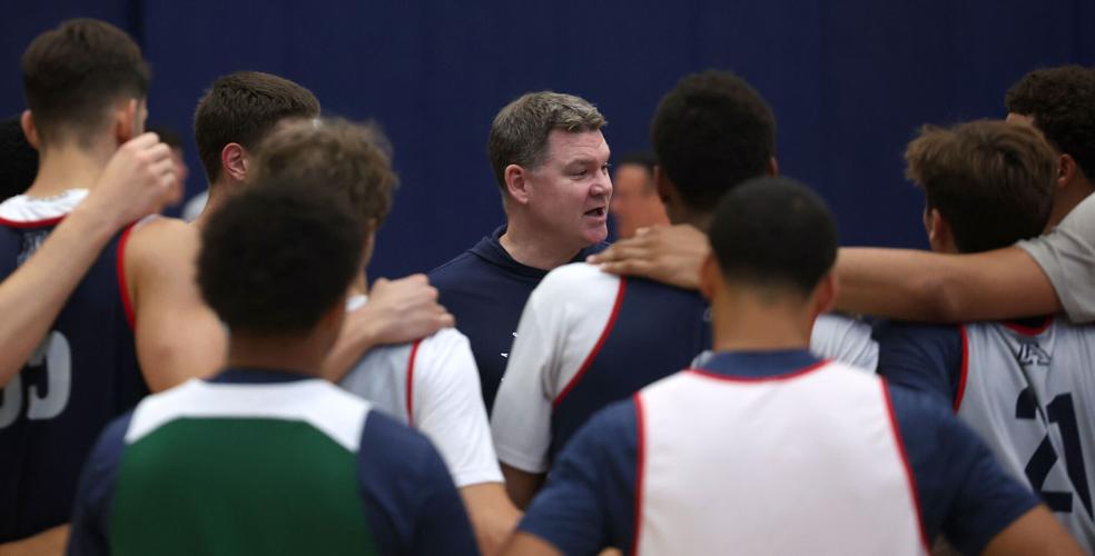 Arizona men’s basketball practice