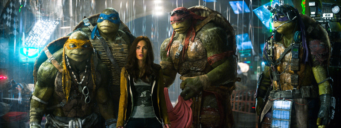 No. 1 - 'Teenage Mutant Ninja Turtles' with $65 million (debut)