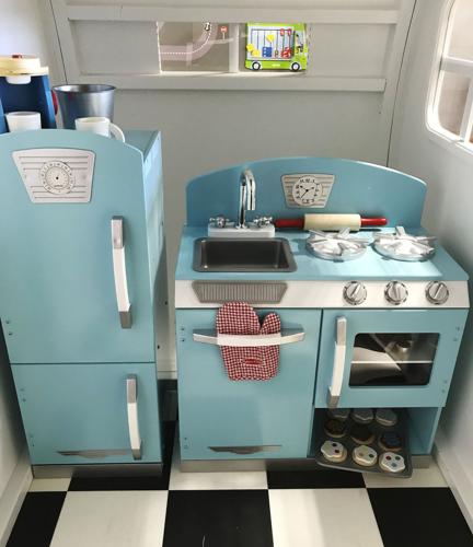 Camper kitchen