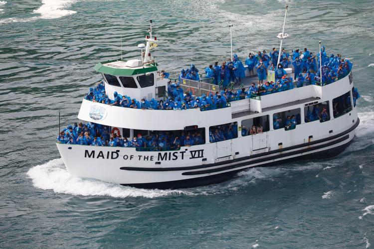 Maid of the Mist overhead