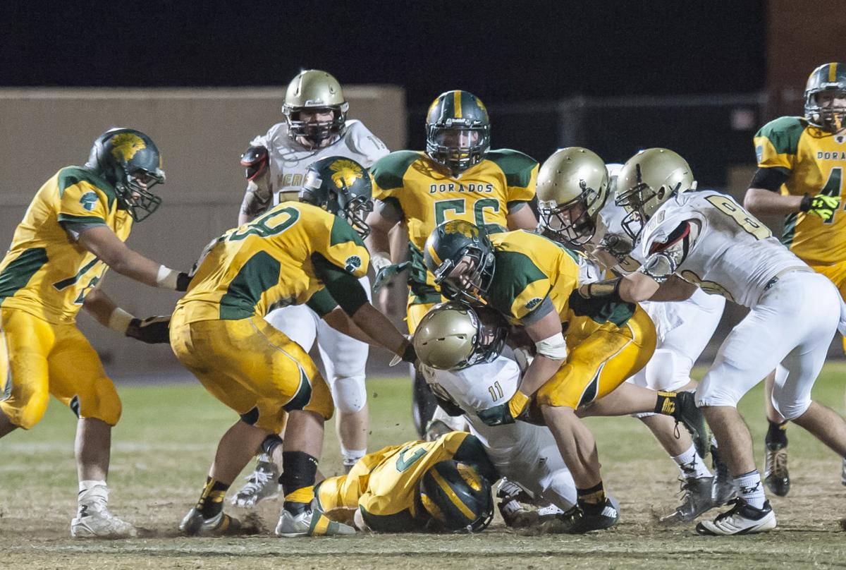 Photos No. 9 Buckeye Verrado 21, No. 8 Canyon del Oro 38 High School