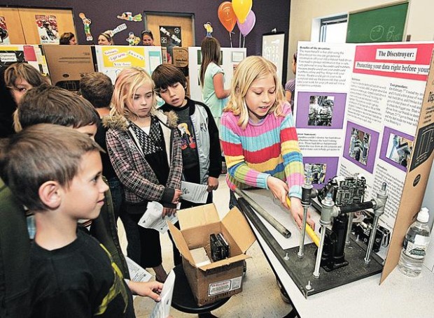 Kids tackle world problems  