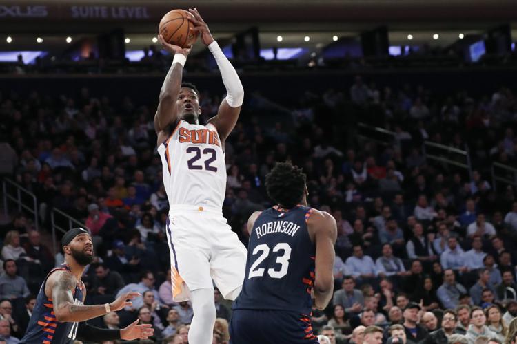 Suns Knicks Basketball