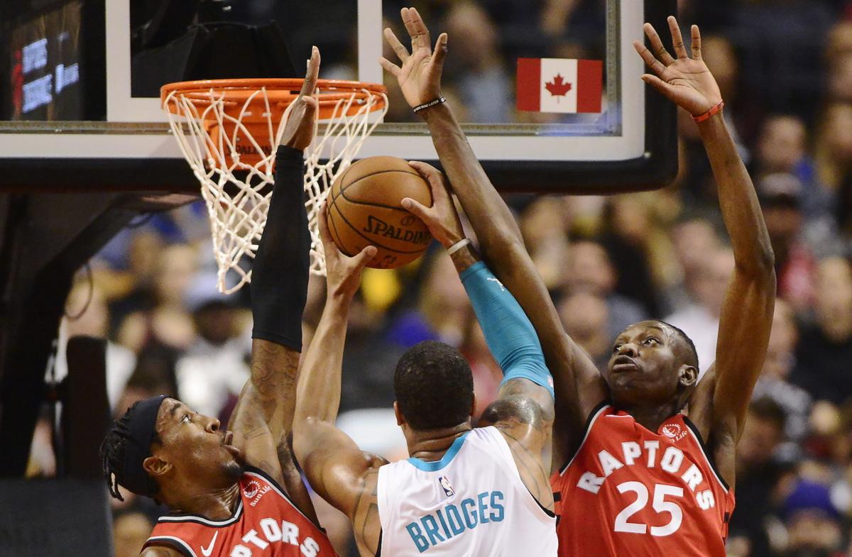 Hornets Raptors Basketball