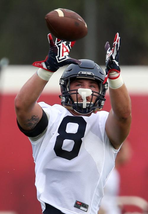 University of Arizona first practice