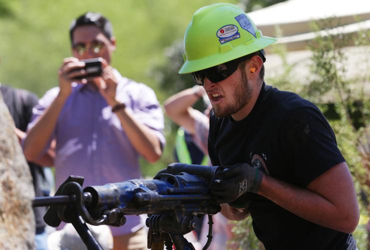 UA rock-drilling competition