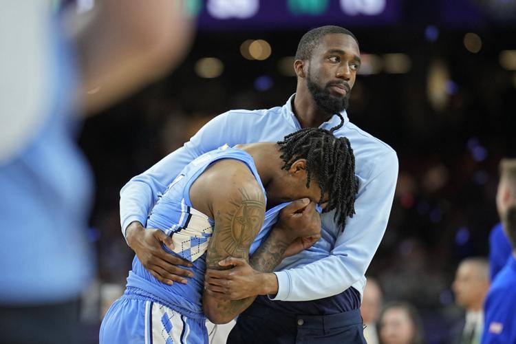 NCAA North Carolina Kansas Basketball