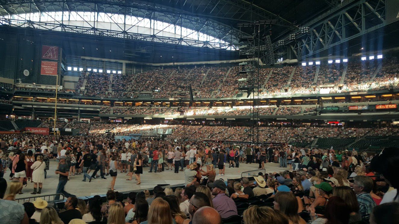 Chase Field Seating Chart Kenny Chesney