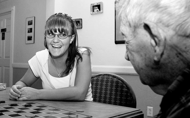 A variety of volunteers brighten retirees' lives  