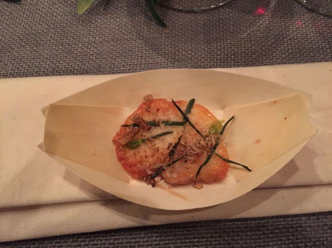 12th course at Four Senses dinner