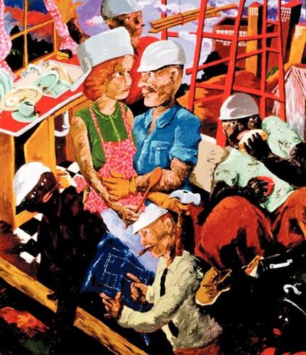 Renowned UA artist's offbeat works skewered convention  