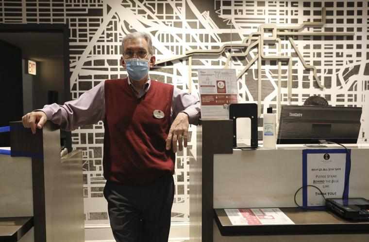 The St. Clair Hotel manager Bruce Hutcheon says his 208-room property off North Michigan Avenue is about 15% full.