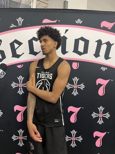 Adan Diggs at Section 7 interview area