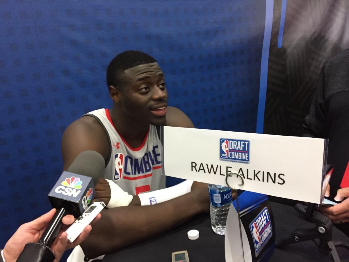 Rawle Alkins at NBA Combine