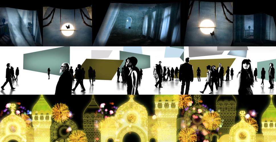 Stroll through an exhibition