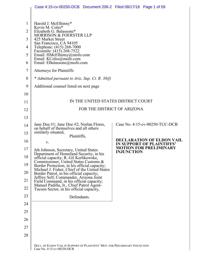 Eldon Vail declaration