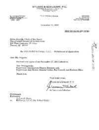 Bike Ranch Application Withdrawal Documents