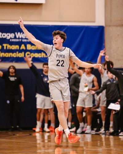 Pima men's basketball player Mason Hunt 2026