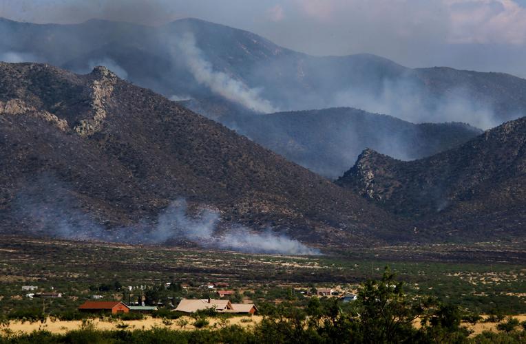 The Dragoon Fire and Lizard Fire