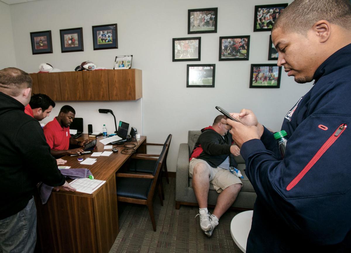 Signing day on campus at UA