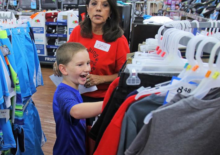 Student shopping spree