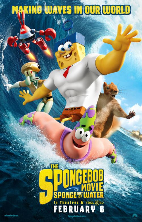 'The SpongeBob Movie: Sponge out of Water' cover