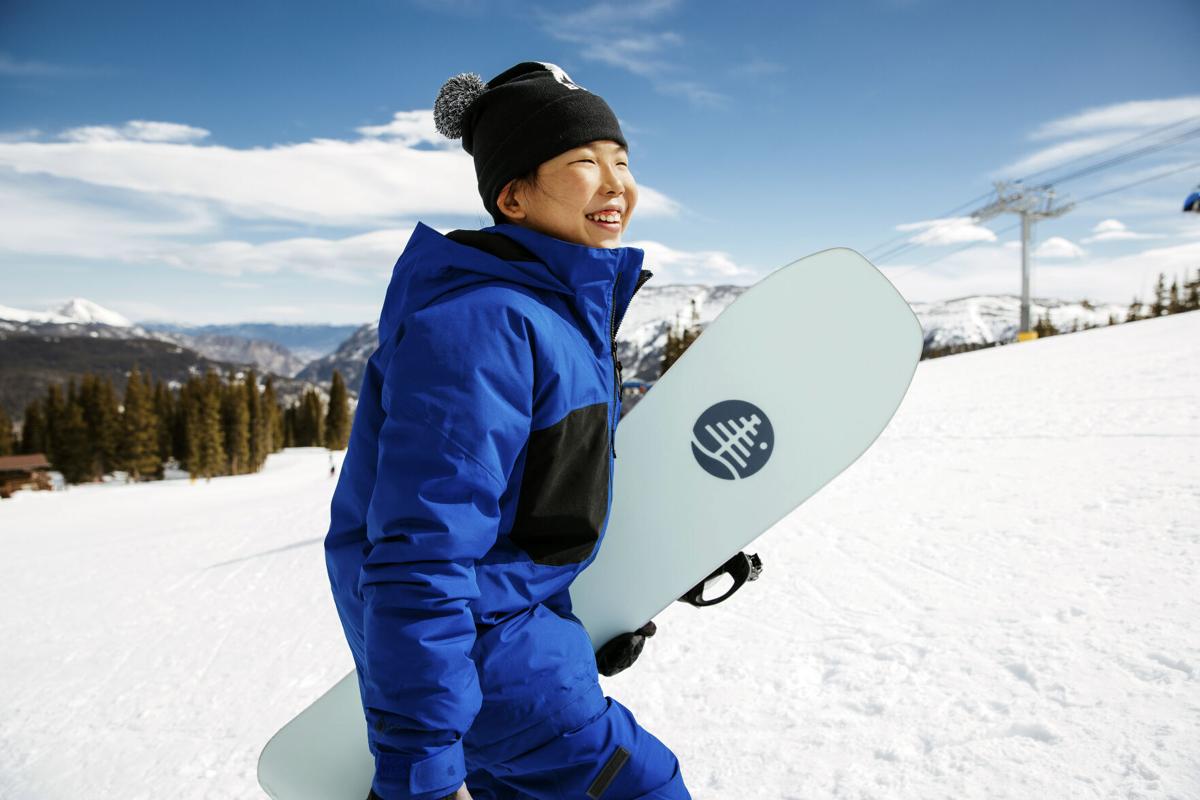 The Young Snowboarder