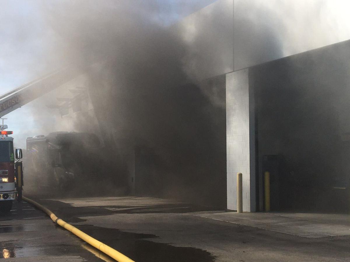 1 Person Injured After Car Fire At Tucson Mercedes Benz Dealership