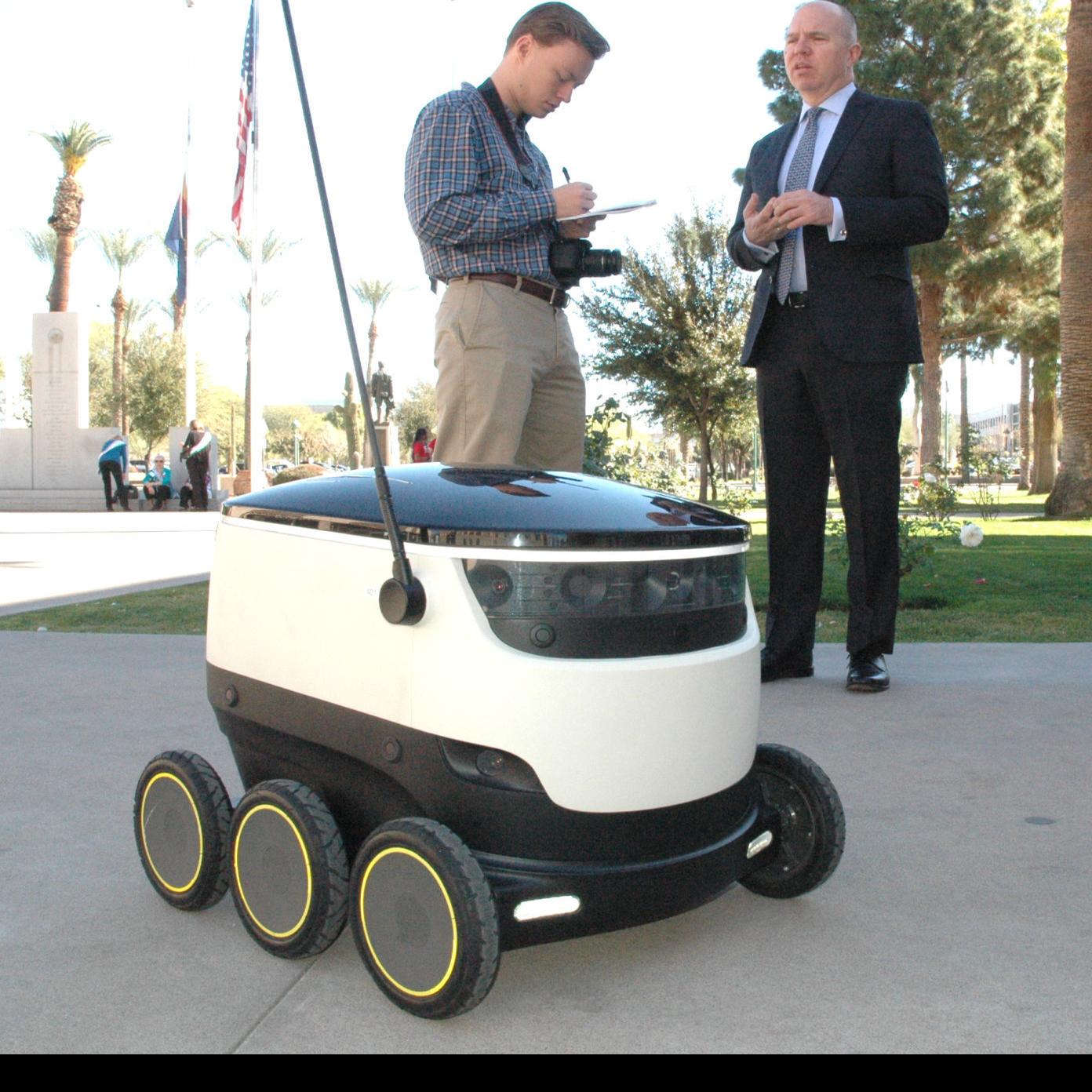 Autonomous Delivery Robots Coming To An Arizona Sidewalk Near You Business News Tucson Com