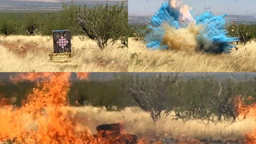 Video shows explosion at border agent's gender-reveal party that sparked Arizona wildfire
