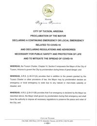 Mayor's Proclamation
