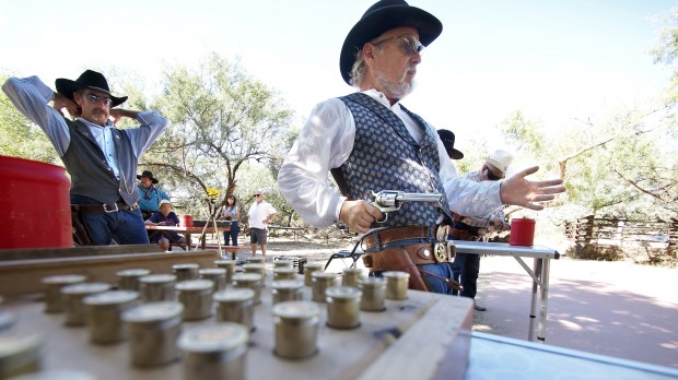 Guns are a-blazin' at fast-draw fest   