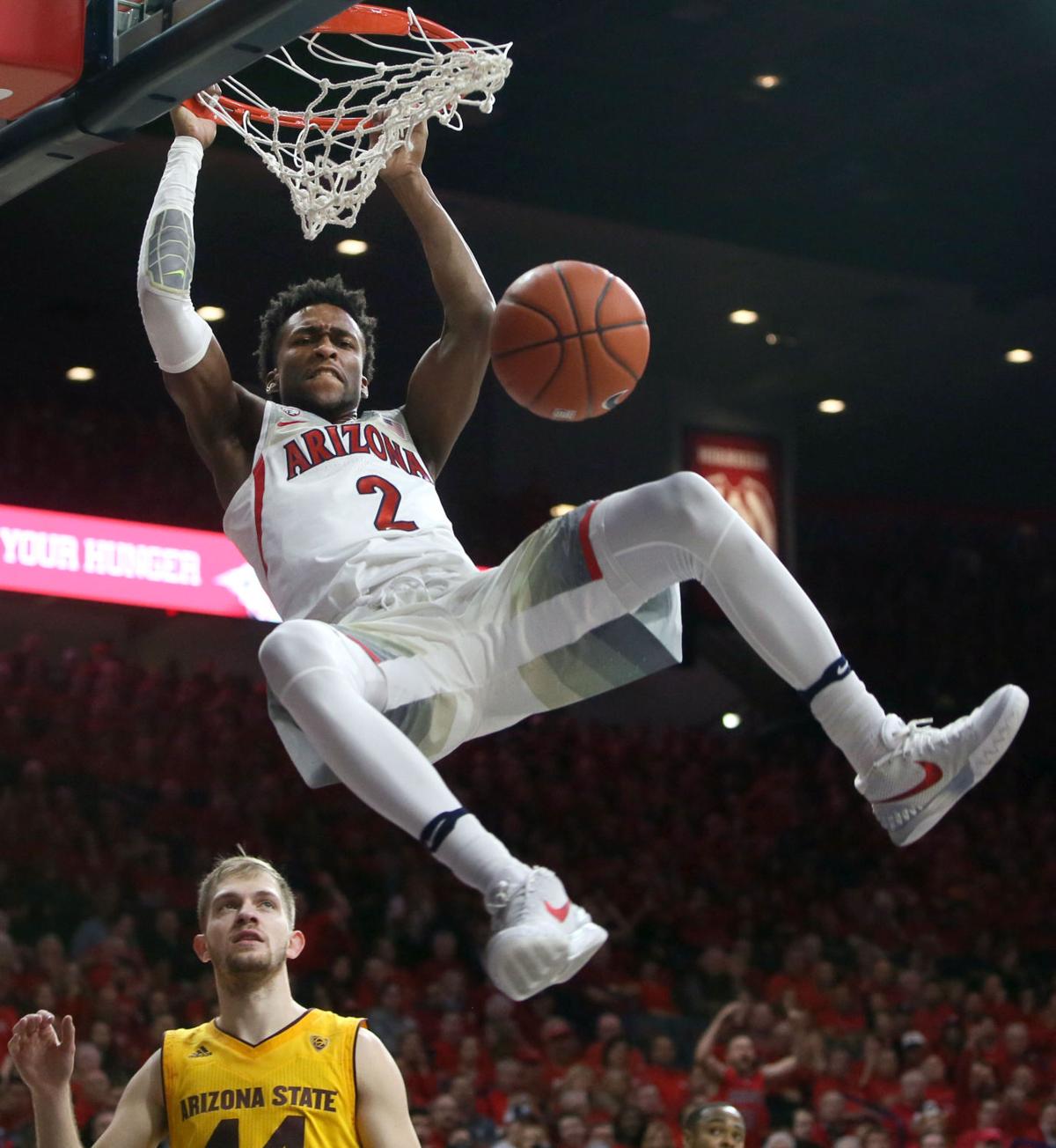 Cats Stats Breakdown Lauri Markkanen S Career High 30 Points Lifts Arizona Past Rival Asu Wildcats Tucson Com