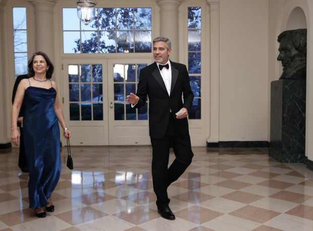 Is George Clooney engaged?