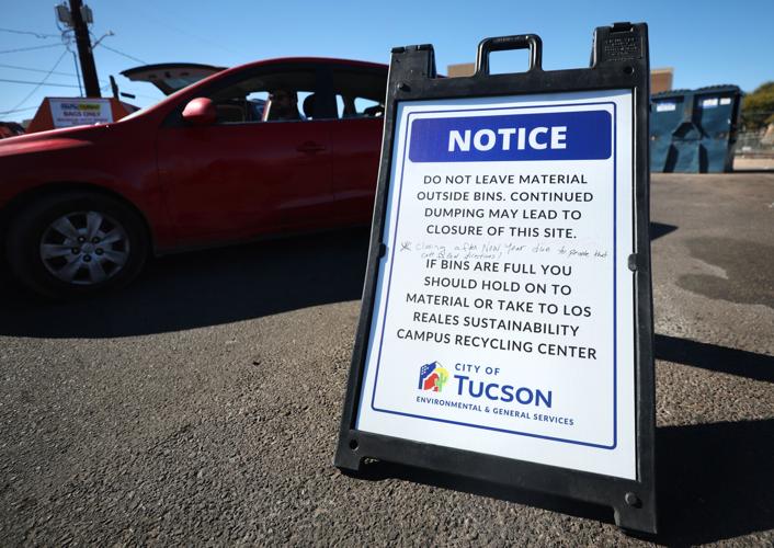 Hard-to-recycle drop-off on Tucson's southeast side shut down