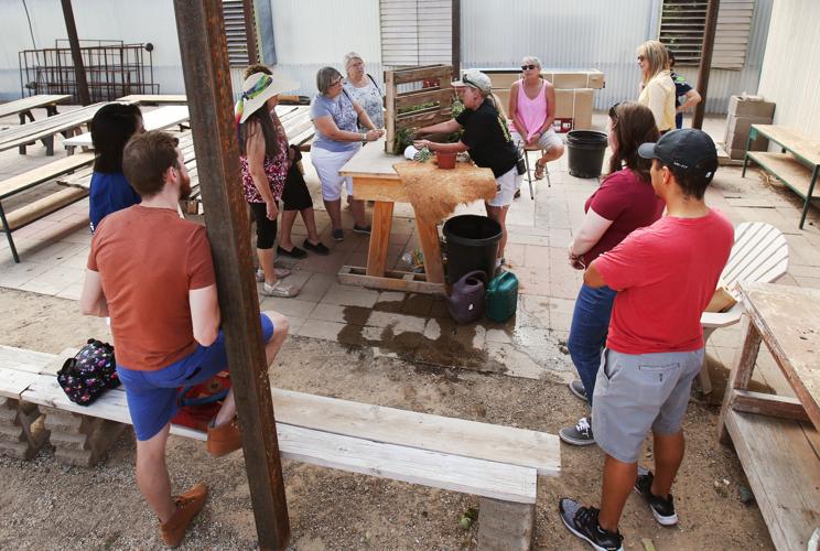 Pallet-making class at Green Things