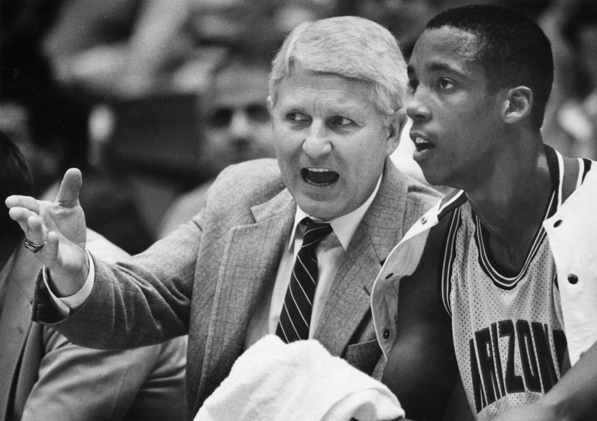 Lute Olson and wife Kelly