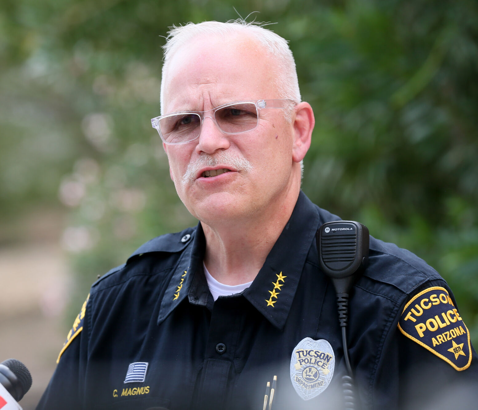 Former Tucson police chief Chris Magnus describes achievements