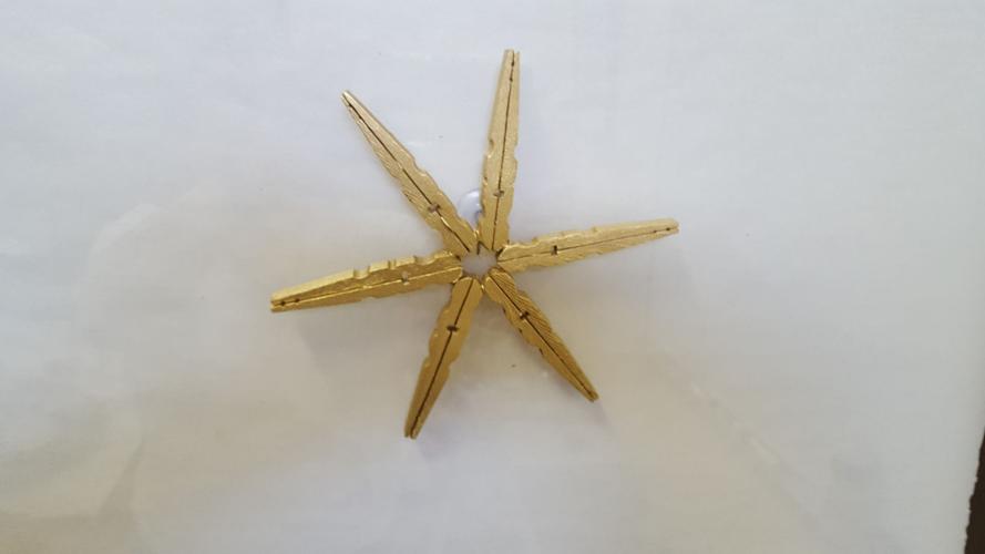 DIY decorating ideas snowflake 3
