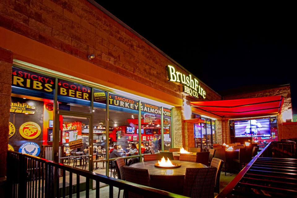 Brushfire grill outlet