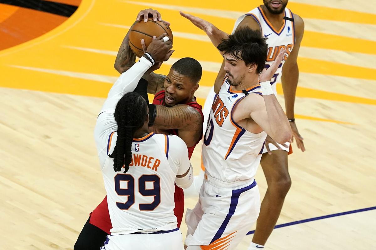 Trail Blazers Suns Basketball