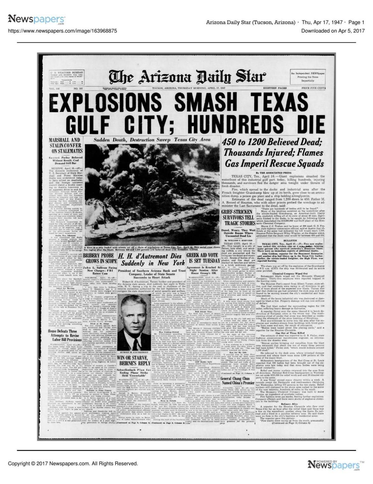 Arizona Daily Star front page April 17, 1947.pdf